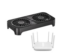 Base De Refroidissement Pour Routeur Base De Rafraîchissement WiFi | Ventilateurs Radiateurs Pour Routeur Pour Salon Hôtel Location D Entreprises Maison Appartement Et