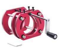 Base de relevage de 64 mm en alliage d'aluminium - Hauteur de levage jusqu'à 51 mm - Coupe droite - Pour la menuiserie et la gravure