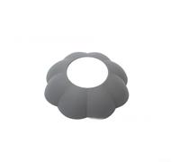 Base de robinet en silicone pour protection anti-éclaboussures pour la prévention des fuites et la rétention d'eau sur les surfaces d'évier dans les cuisines résidentielles (gris)