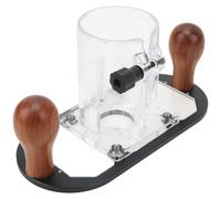 Base de support pour fraiseuse de table, 65 mm, en aluminium, de couleur noire