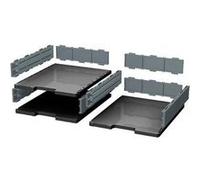 Exacompta – Module de classement Modulodoc Élément de base 56 mm Ecoblack – Gris foncé