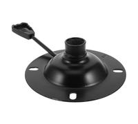 Base Pivotante de Remplacement pour Chaise de Bureau, Levier de Levage | Fer Robuste Noir, Réglage D’Inclinaison, Roulement Rotatif et Plaques Circulaires, pour Réparation