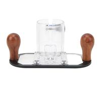 Base plongeante pour défonceuse à main, base plongeante pour défonceuse de finition adaptée aux machines de découpe de 65 mm, base d’usinage et de fraisage en alliage d’aluminium