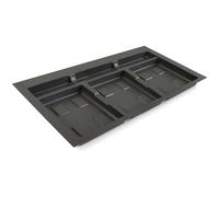 Base pour Bacs de Tri Recycle - Gris