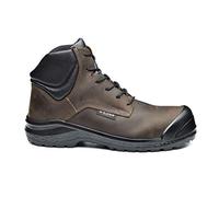 Base Protection, Be-Browny Top Botte de Sécurité pour Femmes et Hommes, Marron, Taille 38