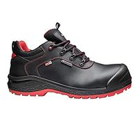 Base Protection, Be-Dry Low Chaussure de Sécurité pour Hommes, Noir et Rouge, Taille