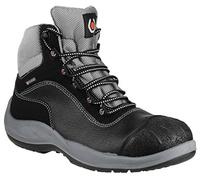 Base Protection, Beethoven Botte de Sécurité pour Femmes et Hommes, Noir, Taille 44