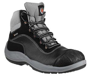Base Protection, Beethoven Botte de Sécurité pour Femmes et Hommes, Noir, Taille 45
