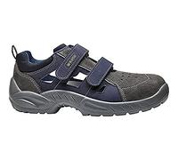 Base Protection, Central Chaussure de Sécurité pour Hommes et Femmes, Gris et Bleu, Taille 49