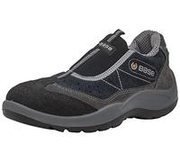 Base Protection, Mechanic Chaussure de Sécurité pour Hommes et Femmes, Gris et Bleu, Taille 43