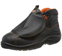 Base Protection, Metatarsal Botte de Sécurité pour Hommes, Noir et Orange, Taille
