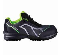 Base Protection, Oren Chaussure de Sécurité pour Hommes et Femmes, Noir et Vert, Taille 42