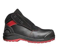 Base Protection, Sparkle Botte de Sécurité pour Hommes, Noir et Rouge, Taille 41