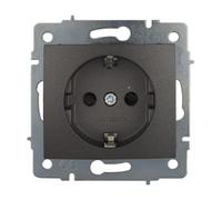 BASE SCHUKO 2P+T GRAPHITE SERIE EUROPE