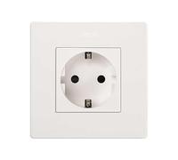 Base Schuko avec raccord à vis, série 270. Compatible avec les installations électriques, idéal pour une connexion sécurisée des appareils.