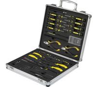Jeu d'outils Basetech BT-1954694 pour les bricoleurs, pour les techniciens, pour électricien en valise 30 pièces