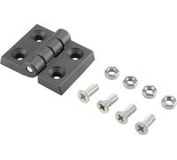 Basetech Charnière en plastique 60 x 45 x 8 mm 60 mm 1 pc(s)