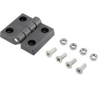 Basetech Charnière en plastique 62 x 50 x 10 mm 62 mm 1 pc(s)