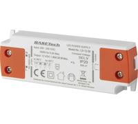 Basetech LD-12-20 Transformateur pour LED à tension constante 20 W 1.66 A homologué pour les meubles, surtention, montage sur des