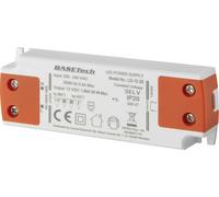 Basetech LD-12-20 Transformateur pour LED à tension constante 20 W 1.66 A homologué pour les meubles, surtention, montage sur des surfaces inflammables 1 pc(s)
