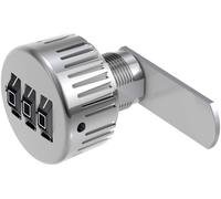 Basi 9000-1362 Serrure à levier chrome