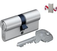 BASI - AS - Cylindre double profilé - 30/40 mm - Clé unique n° 34 - Fonction d'urgence et de sécurité
