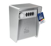 BASI - Coffre-fort à clés - code numérique à 4 chiffres - acier inoxydable - 2 ancrages muraux inclus - 2101-0020