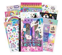 Basic Fun Fashion Angels Livre 1000+ Stickers Licorne, dès 8 Ans