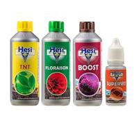 Basic pack engrais HESI terre 3 x 1 litre + Super Vit