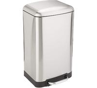 Basics Poubelle à Pédale - 20 L - Nickel