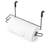 Basicwise QI003807 Porte-Serviettes en Papier Noir Plastique