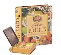 Basilur Thé livre assortis Magic Fruits en boîte métal Thé Caddy (lot de 32)