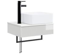 Basin de lavage mural Blanc brillant 50 x 41 x 39 cm
