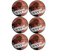 Basket Shoot - 6x10cm - Sticker/Autocollant