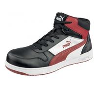 Puma Chaussure de sécurité Frontcourt S3L noir/blanc/rouge Taille 41