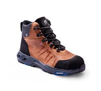 Baskets de sécurité haute marron Gaston mille top addict brown s3 ci hi hro src - ADHM3 42