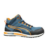 Puma Chaussures de sécuritéitCrosstwist Mid S3 HRO SRC Bleu/Orange EUR 47