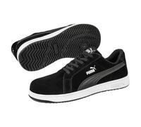 Baskets de sécurité Puma Safety Iconic Suede black low S1PL EST FO HRO SR - 42