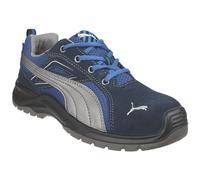 Chaussures de sécurité basses S1P OMNI bleu/argent - PUMA SAFETY - 643610 41