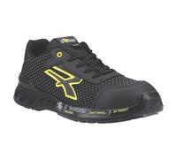 U-Power Chaussure basse de sécurité Matt RV20014 Noir/Jaune S3 SRC CI ESD embout aluminium Infinergy