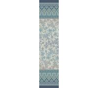Bassetti AGRIGENTO 9325934 Foulard 100% Coton Bleu Azur C1 270 x 270 cm