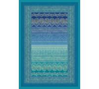 Bassetti BRUNELLESCHI 9285873 Parure de lit avec 1 taie d'oreiller 100% Satin de Coton Turquoise V2 135 x 200 cm + 1 taie d'oreiller 80 x 80 cm