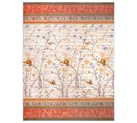 Bassetti Couvre-lit 57 Fils/cm² Garnissage 100% Pur Coton Beige 240x255 cm
