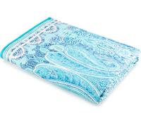 Bassetti MERGELLINA 9328464 Couvre-lit 100% Coton Bleu océan B1 Dimensions 180 x 255 cm