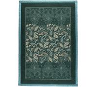 Bassetti MONNALISA Plaid 100% Coton de Couleur Verde V1, Dimensions : 270 x 250 cm - 9333465