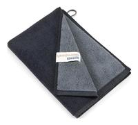 Bassetti New Shades 9328131 Serviette d'invité 100% Coton Anthracite G2 40 x 60 cm