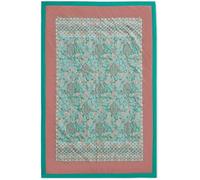 Bassetti Tigullio 9334989 Plaid en 100% Coton de Couleur Vert Aqua V1, Dimensions : 135 x 190 cm