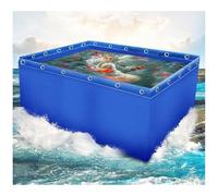 Bassin à poissons hors sol en PVC, pour intérieur et extérieur, idéal pour les poissons, les plantes