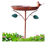 Bassin autoportant en métal avec mangeoire et abreuvoir, station décorative pour jardin extérieur .