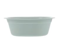 Bassin Carré en Plastique Bleu, Bassine à Laver Légère pour Maison | Format Simple et Moderne, Bord Stable pour Prise en Main, Rangement Facile, Usage la Cuisine et Prélavage